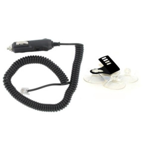 Windshield Mount/Coiled Power Cord Combo for Beltronics/Escort