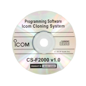 Icom Programming Software for F1000/F2000 Radios (CSF2000)