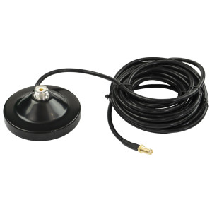 Wouxun SO-239 Magnetic Mount Mobile Antenna Mount w/ Cable and SMA Female connector (ANO-060)