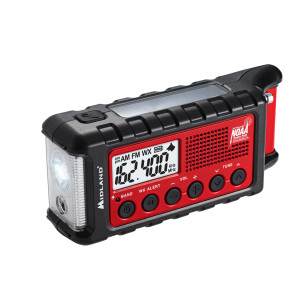 Midland ER310 Emergency Hand Crank Radio w/ Flashlight
