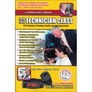 Gordon West Technician Class Manual (2018-22) w/ Bonus Audio CD