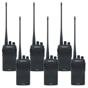 Wouxun KG-824B Dual Band UHF/VHF Business Two Way Radio Six Pack