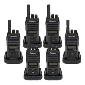 Wouxun KG-S86B Business Two Way Radio Six Pack