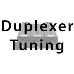 Band Pass/Reject Duplexer Cavity Tuning Service