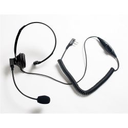 Impact Platinum POH-1 Single Muff Headset w/Inline PTT