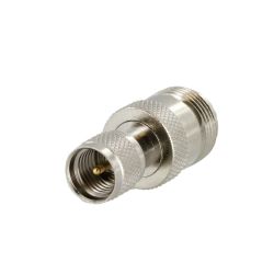 Tram 5385 Mini-UHF Male to N Female Adapter