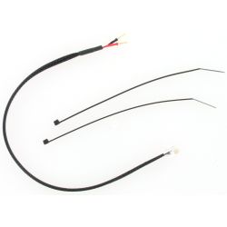Braided Mirror Power Cord w/ Inline Fuse for Beltronics / Escort / Uniden / V1 Radar Detectors