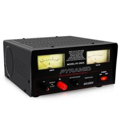 Pyramid PS26KX Bench Power Supply, AC-to-DC Power Converter with Adjustable Voltage Control (22 Amp)
